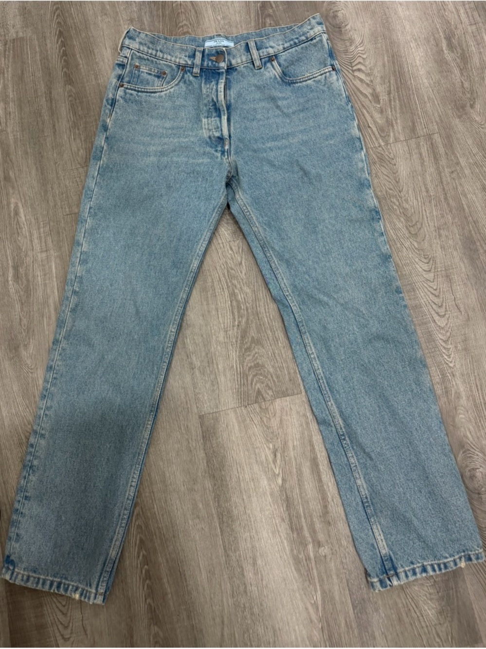 Prada Women’s Light Blue Straight-Leg Jeans - Picture 5 of 6